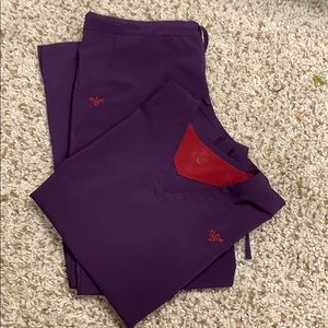 Med Couture Gold Collection Scrub Set